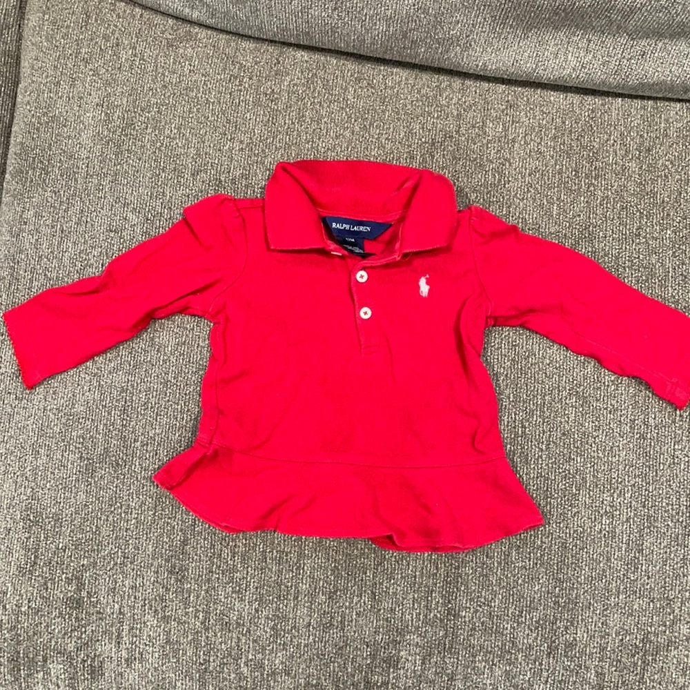Ralph Lauren 12m girls polo